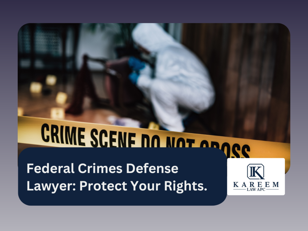 Federal Crimes Defense Lawyer: Protect Your Rights.